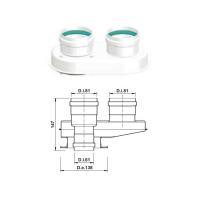 Адаптер для котла Sime MURELLE EV любой мощности, комплект (ADAPTmurelleev)