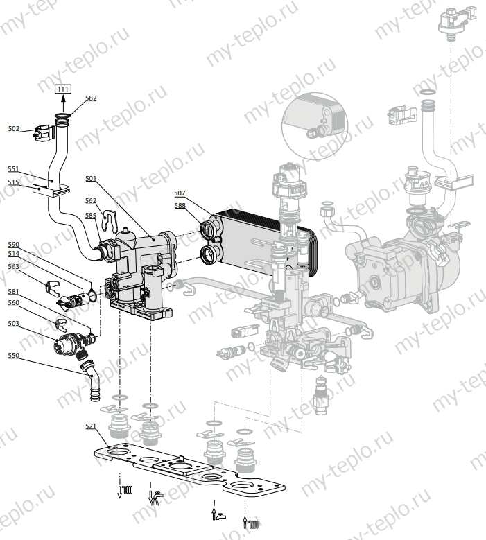 Запчасти Ariston CLAS B X 24 FF купить в Набережных Челнах