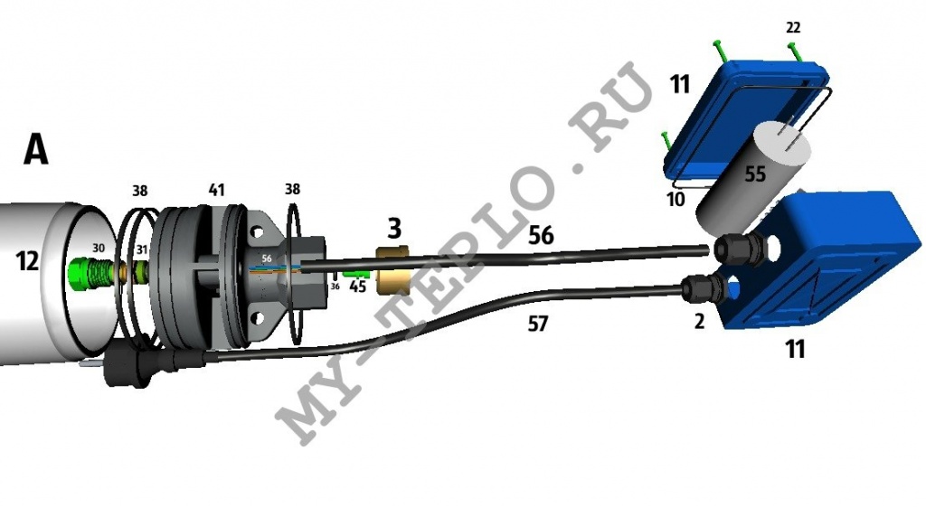 Запчасти Джилекс Водомет 110/110