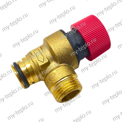 Гидравлический предохранительный клапан для котла Baxi 3 бар (KG0034646, аналог 710071200)