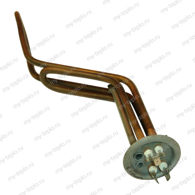 ТЭН для водонагревателя 2,0 кВт, RF64, медный М4 под анод для горизонтальных моделей (20053)